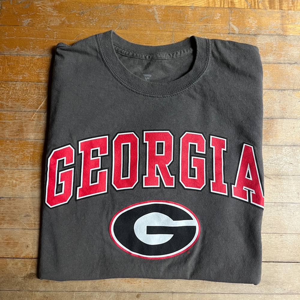 Grey University of Georgia T-Shirt | M